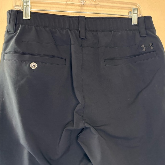 Under Armour Men’s Match Play Loose Fit Performance Pants Sz 34x34 Black - Picture 5 of 8